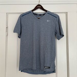 Nike Blue Short Sleeve Tee Performance Shirt